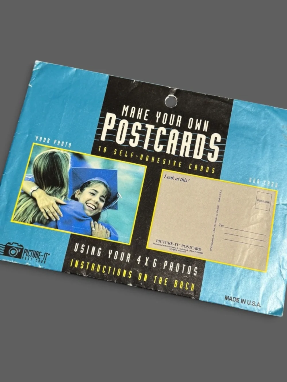 Vintage Picture-It Photo Postcards 8 Unused